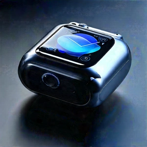 Innovative Wearable Device Design With Black Silver