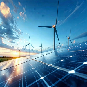 Tech Cinema 4d: Innovative Renewable Energy Design With Large Solar