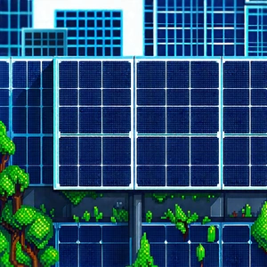 Innovative Renewable Energy Design With Image, There