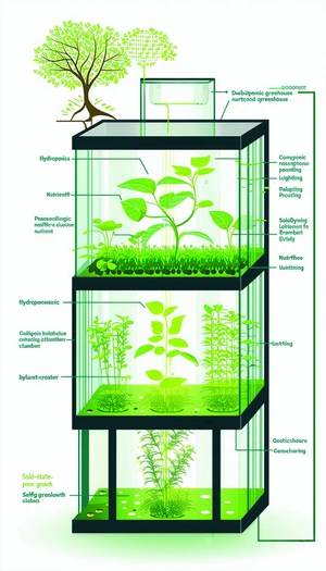 diagram plant's growth stages