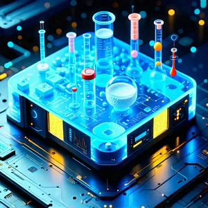Tech Isometric Design: Innovative medical technology design