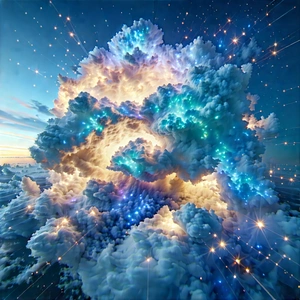 (cloud:1.25) Computing Visualization With Image, There