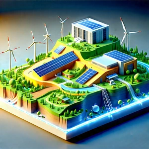 Innovative Renewable Energy Design With Large, Three-dimensional