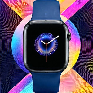 Smart watch with digital artwork