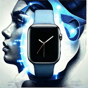 Smart watch with holographic display