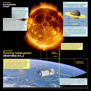 The Image Is A Poster That Features A Solar System Model