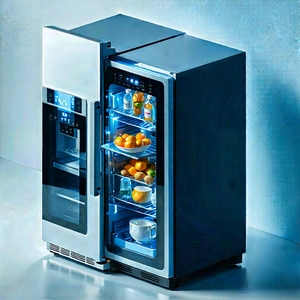 Innovative Smart Appliance Design With Large, Modern