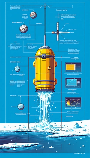 blue yellow diagram that illustrates