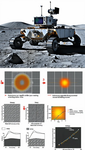The Image Is A Diagram Showing The Process Of Building A Rover For The Moon