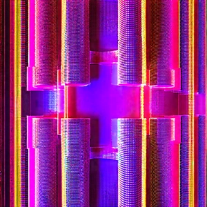 Abstract Infrared Photography: Evolution represented through repeating patterns