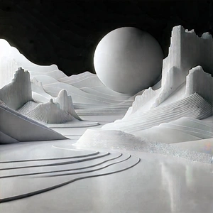Tech Landscape Photography: (digital:1.11) Transformation Visualization With Image, There