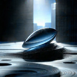 Tech Macro Photography: Digital Transformation Visualization With Large, Shiny,