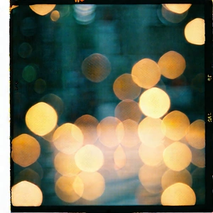 Abstract Polaroid Style: Harmony represented through layered elements