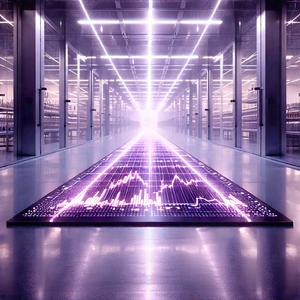 Financial Technology In Manufacturing Facility With Large, Long