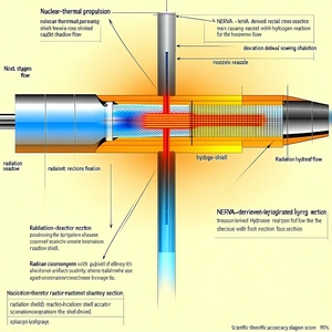 The Image Is A Diagram Showing The Different Parts Of A Nuclear Reactor