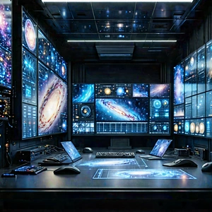 Entertainment Technology In Manufacturing Facility With Image, There
