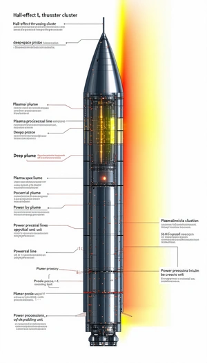 The Image Is A Diagram Of A Rocket, Showing Its Various Components And Their Functions
