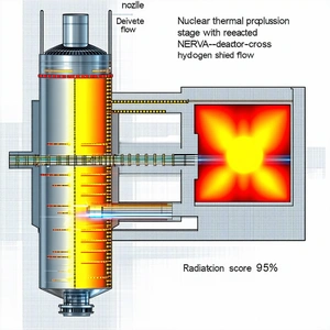 The Image Is A Diagram Of A Nuclear Reactor, Showing The Various Stages Of The Process
