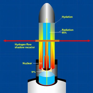 A Diagram Of A Nuclear Reactor, With A Focus On The Process Of Nuclear Fusion
