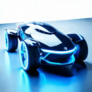 Innovative Electric Vehicle Design With Futuristic-looking Vehicle