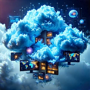 (cloud:1.28) Computing Visualization With Digital Painting