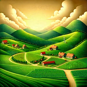 Agricultural Technology In Manufacturing Facility With Image, There