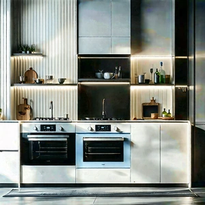 Innovative Smart Appliance (design:1.19) With Large, Modern