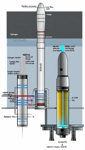 A Large Rocket Ship With A Long, Thin, And Curved Shape