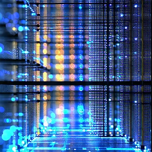 Close-up Of Sensor Array With Blue White
