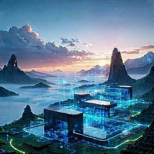 Smartphone With Data Visualization With Image, There