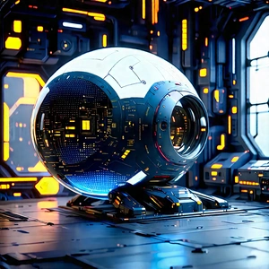 Aerospace technology in (modern:1.19) laboratory
