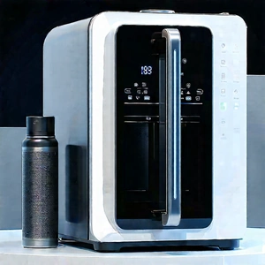 Innovative Smart Appliance Design With White Black