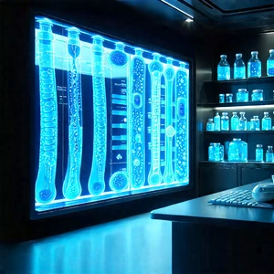 Healthcare Technology In Research Center With Image, There