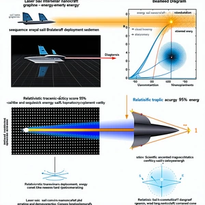 The Image Is A Diagram That Shows The Energy Flow In A Laser-powered Spacecraft
