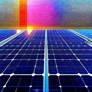 Solar Panel With Data Streams With Large Solar
