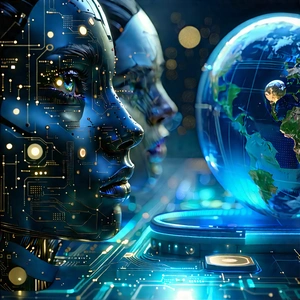 Machine Learning Visualization With Robotic Faces,