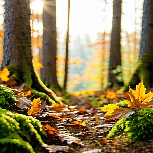 Lifestyle Long Exposure Photography: Autumn Hike During Festival Time With Forest Path