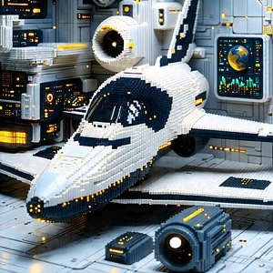 Aerospace Technology In Tech Office With Image, There