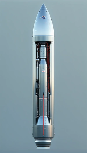 A Large, Cylindrical Object With A Hollow Center