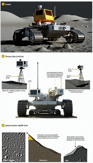 The Image Is A Diagram Showing The Process Of Building A Rover Vehicle
