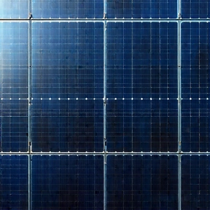Solar panel with laser scanning