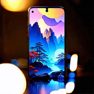 Smartphone With Streaming Content With Cell Phone