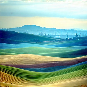 Abstract Landscape Photography: Layered Forms With Beautiful Landscape