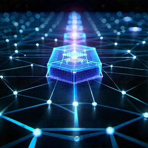 Blockchain network visualization