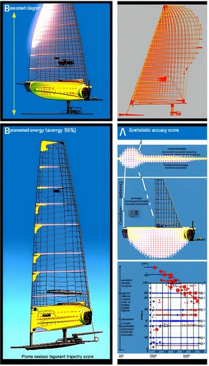 The Image Is A Collection Of Four Diagrams, Each Showing A Different Aspect Of A Boat