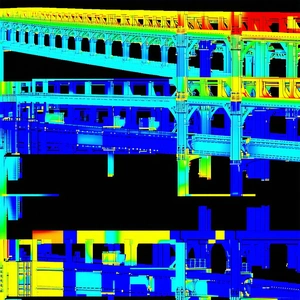 The Image Is A 3d Model Of A Bridge, Showcasing Its Structure And Design