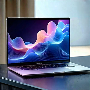 Laptop With Streaming Content With Laptop Computer
