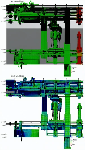 A Blue And Green Image Of A Machine Is Displayed
