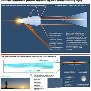 The Image Is A Diagram Showing The Process Of A Laser Sailboat