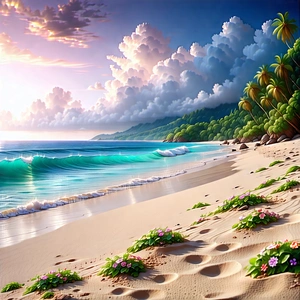Lifestyle Landscape Photography: Beach Day During Festival Time With Beautiful Beach